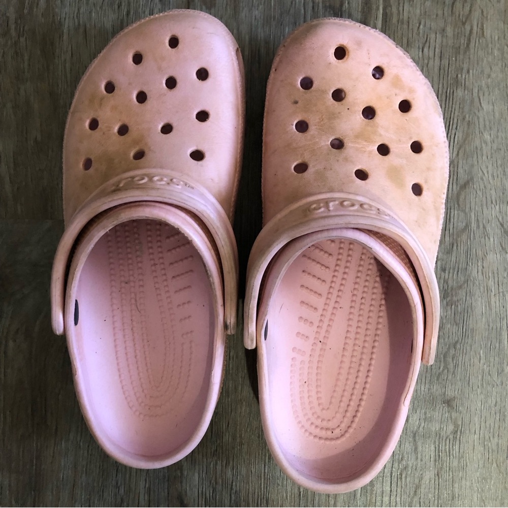 Pink Dirty Crocs | 10